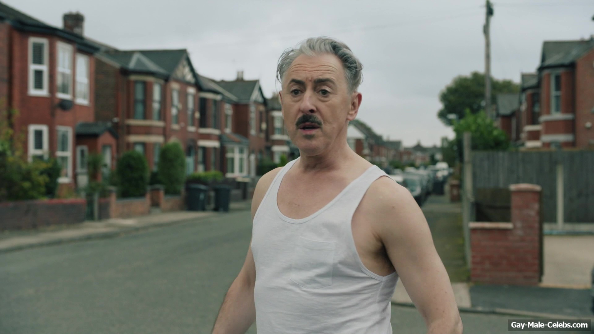 Alan Cumming Jerk Off and Dick Bulge Scenes in Tip Toe
