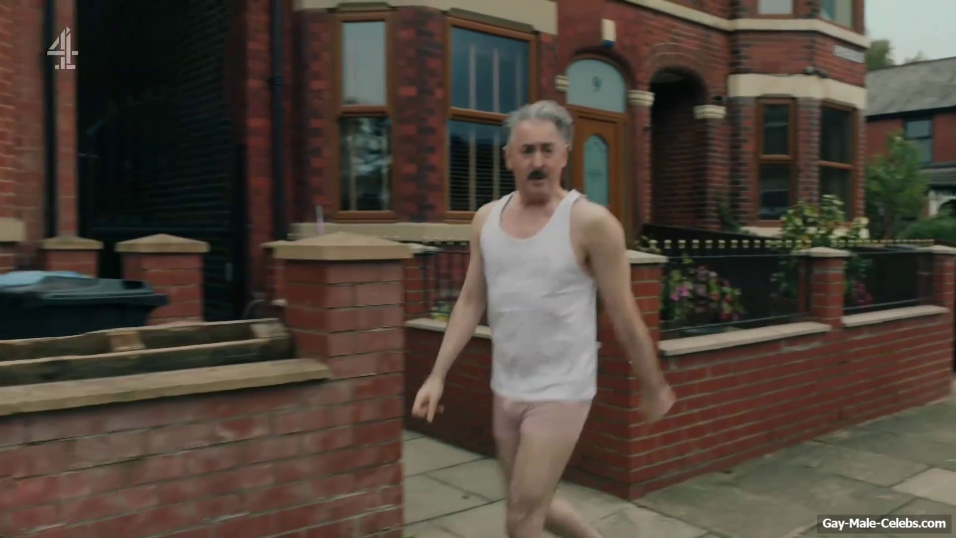 Alan Cumming Jerk Off and Dick Bulge Scenes in Tip Toe
