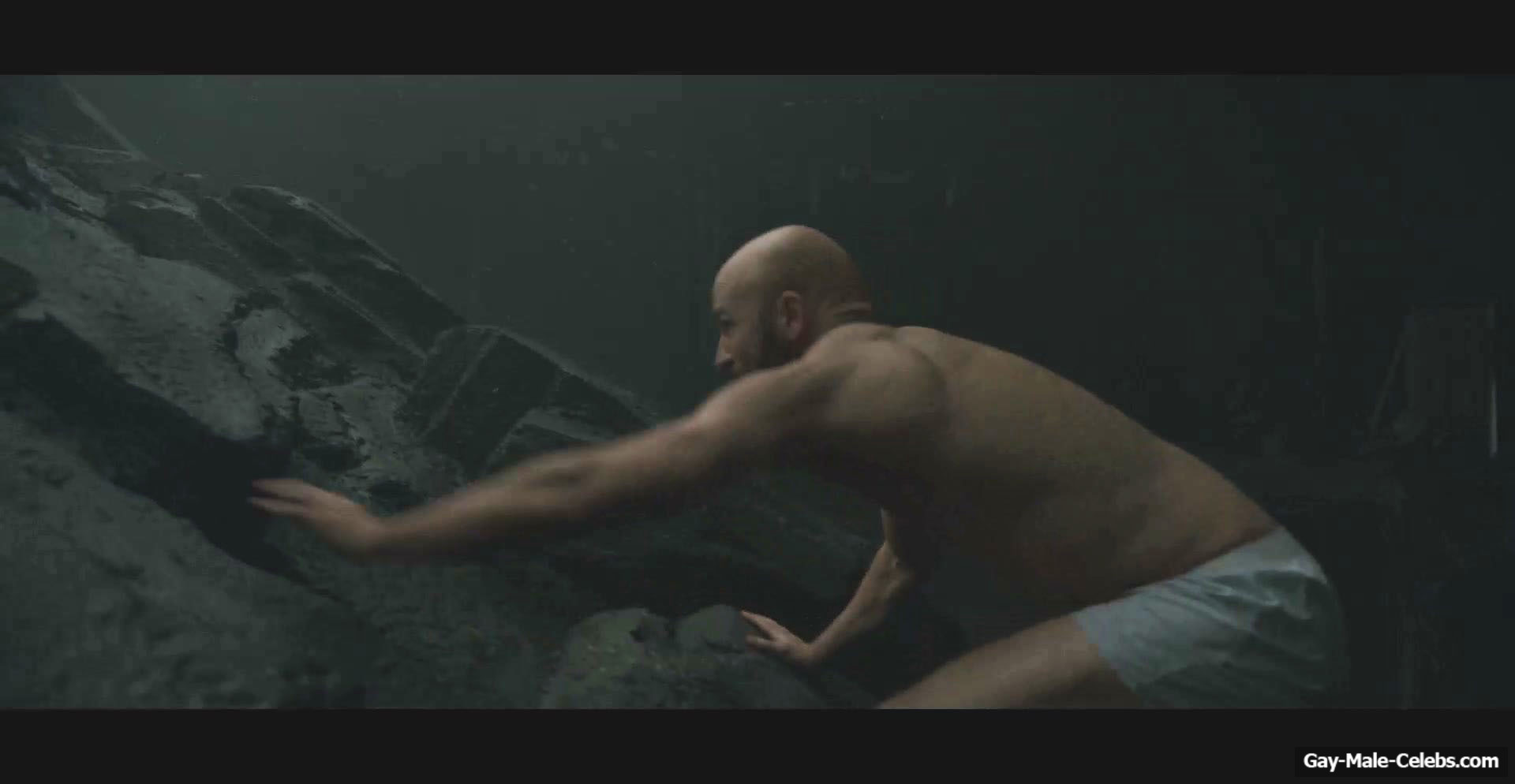 Chris Evans Shirtless And Bulge Underwear Scenes in Sacrifice