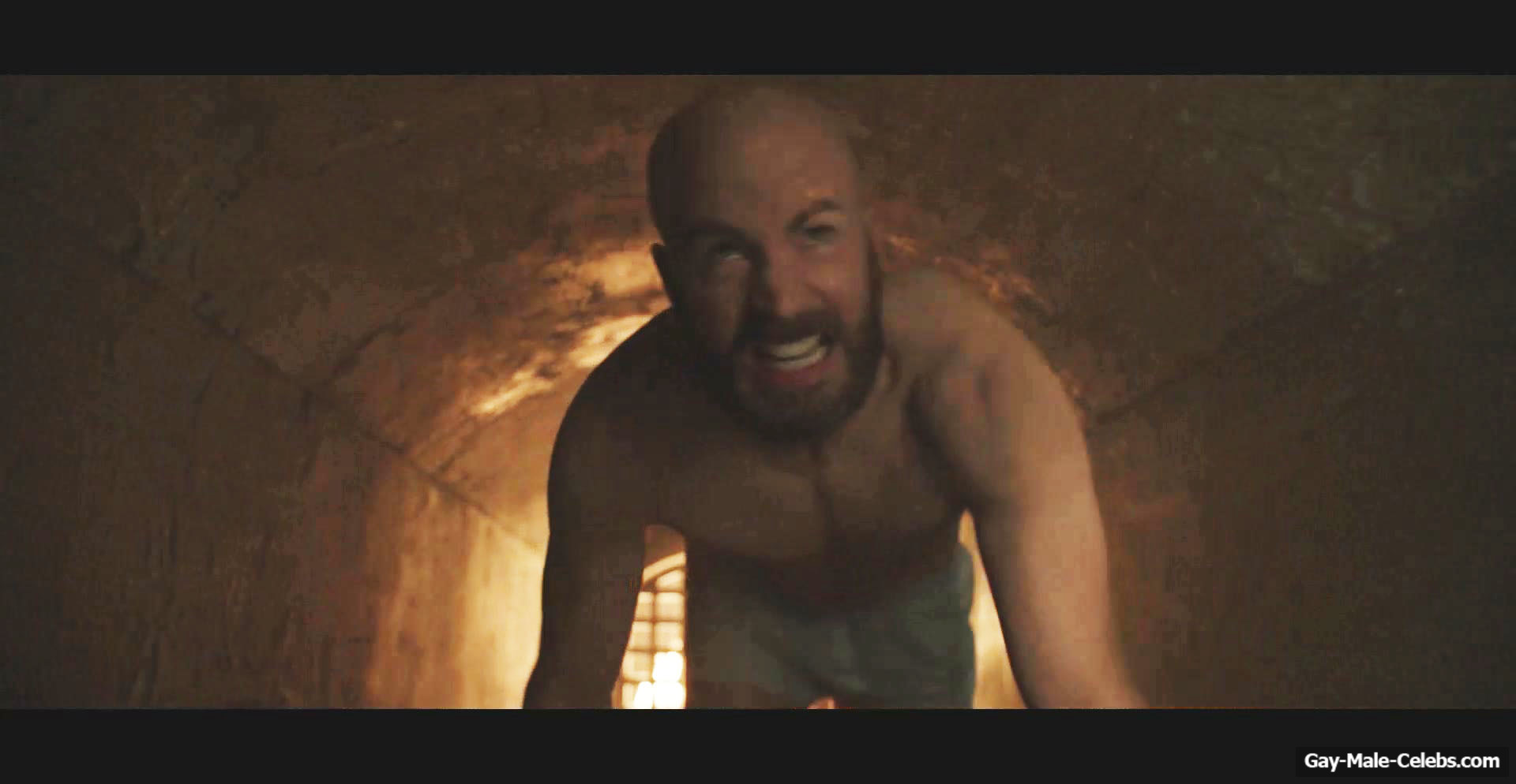 Chris Evans Shirtless And Bulge Underwear Scenes in Sacrifice