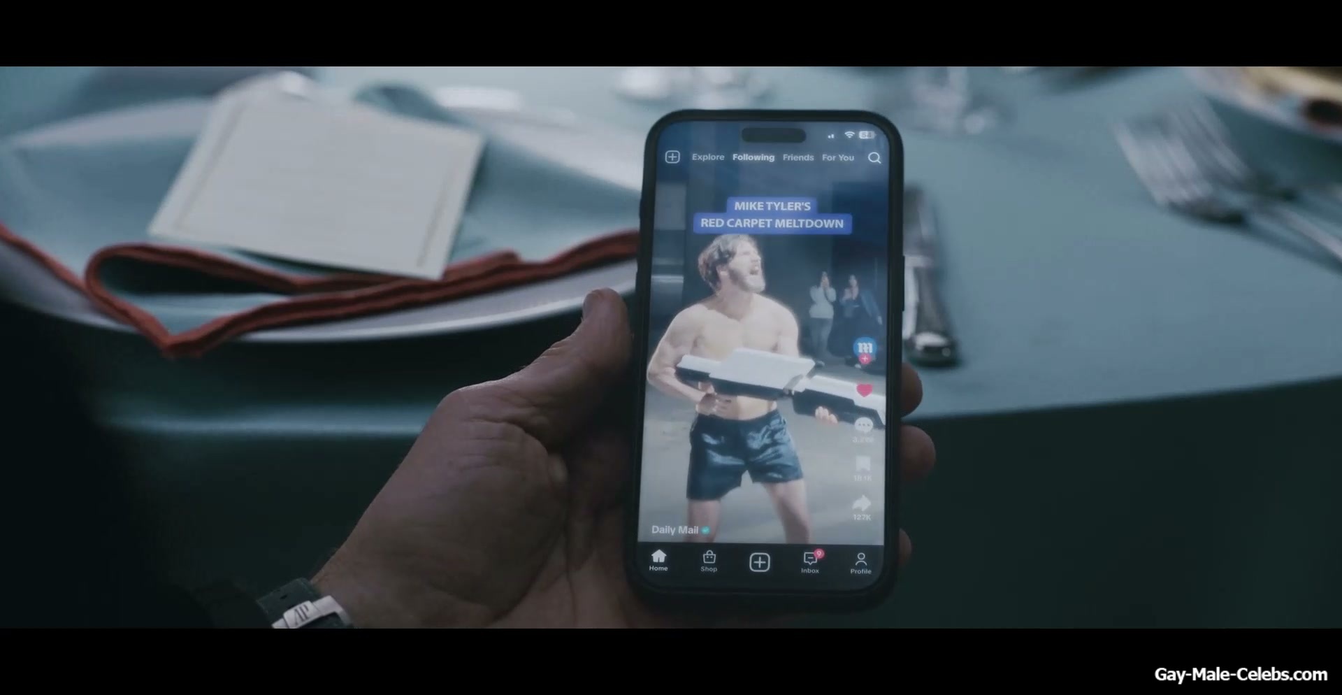 Chris Evans Shirtless And Bulge Underwear Scenes in Sacrifice