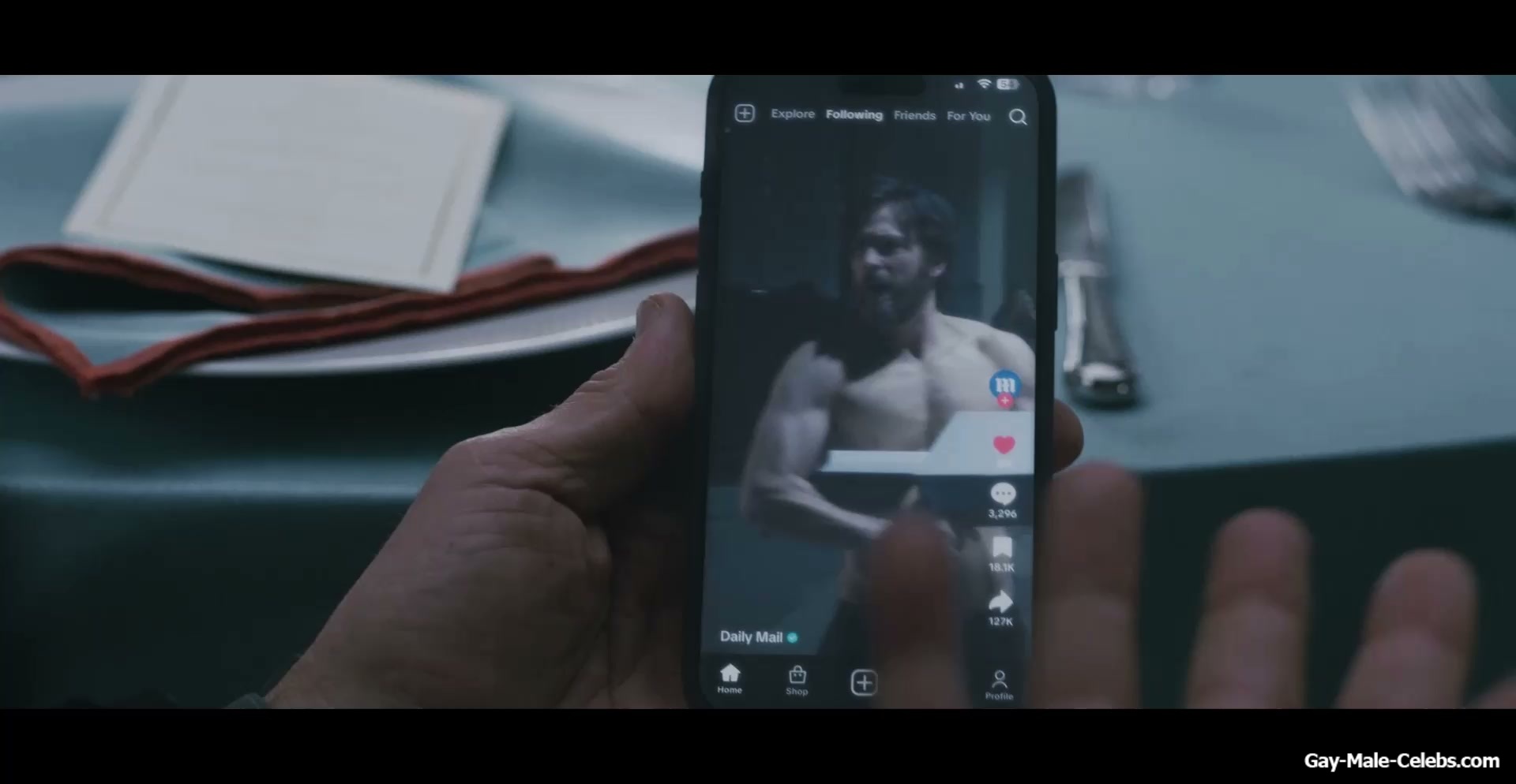 Chris Evans Shirtless And Bulge Underwear Scenes in Sacrifice