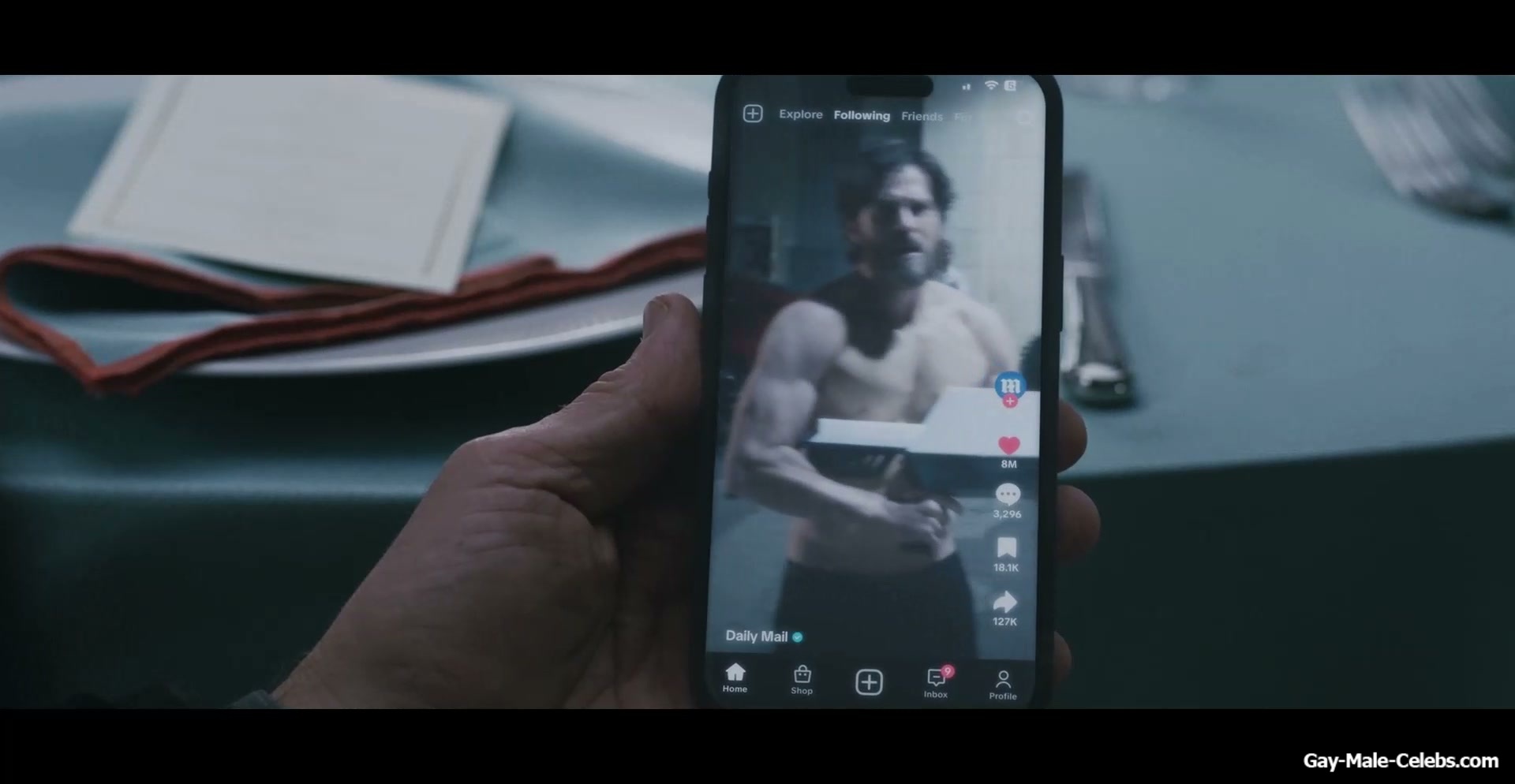 Chris Evans Shirtless And Bulge Underwear Scenes in Sacrifice