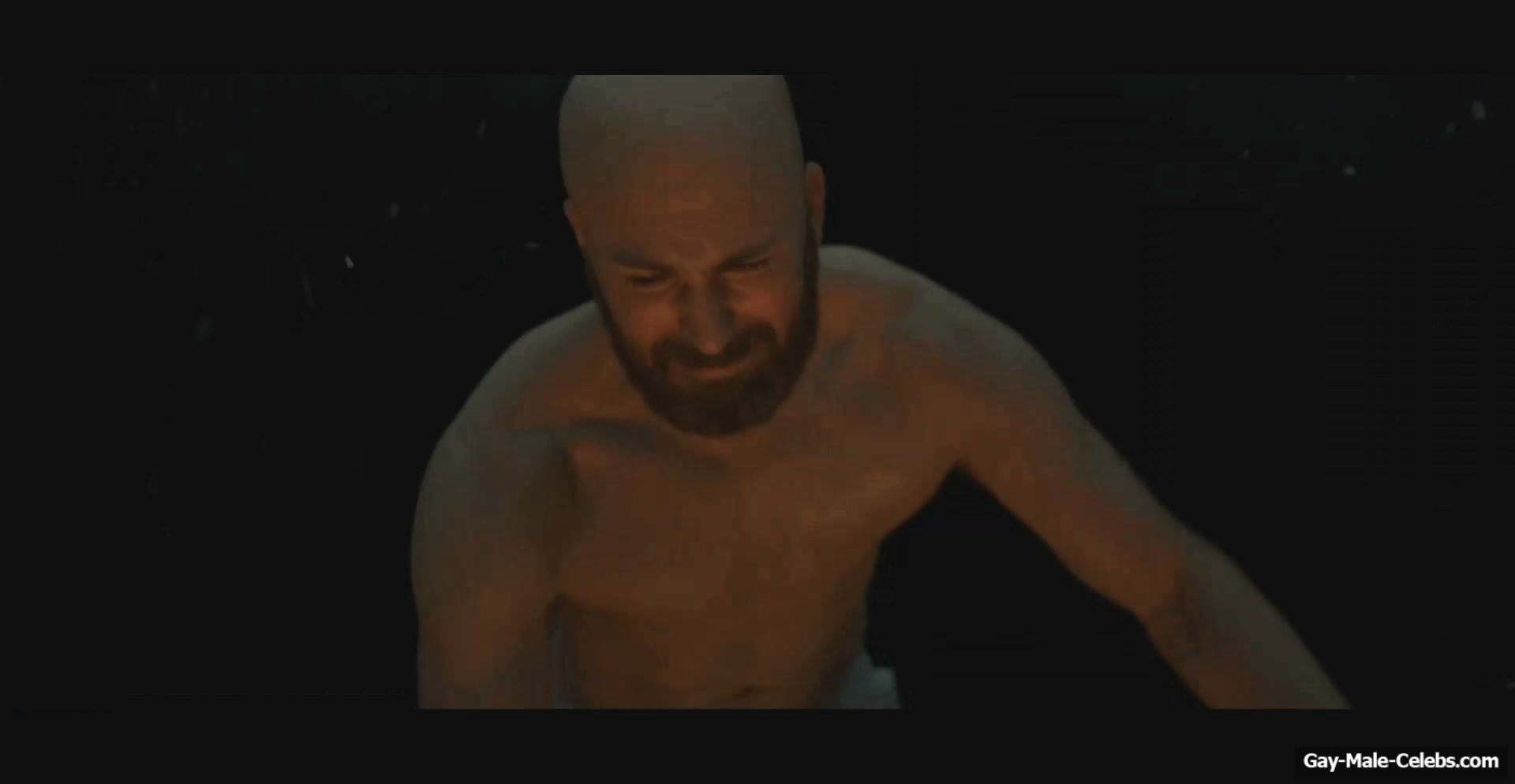 Chris Evans Shirtless And Bulge Underwear Scenes in Sacrifice