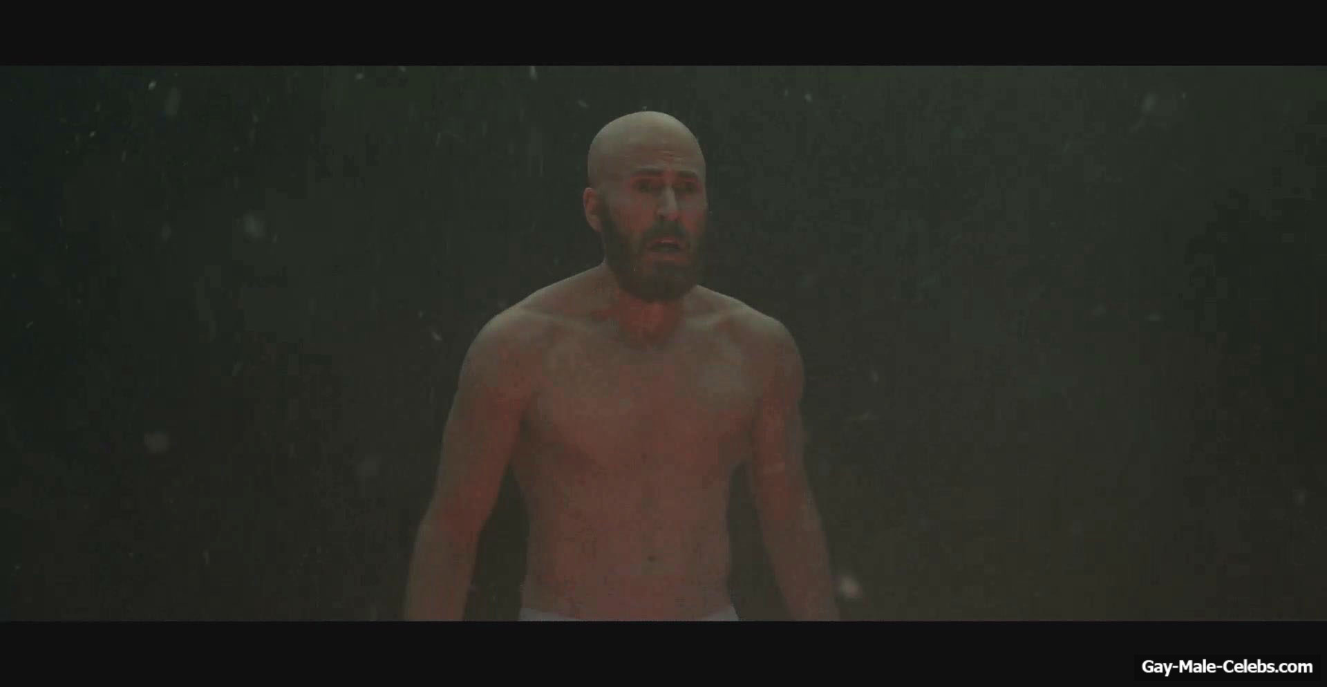 Chris Evans Shirtless And Bulge Underwear Scenes in Sacrifice