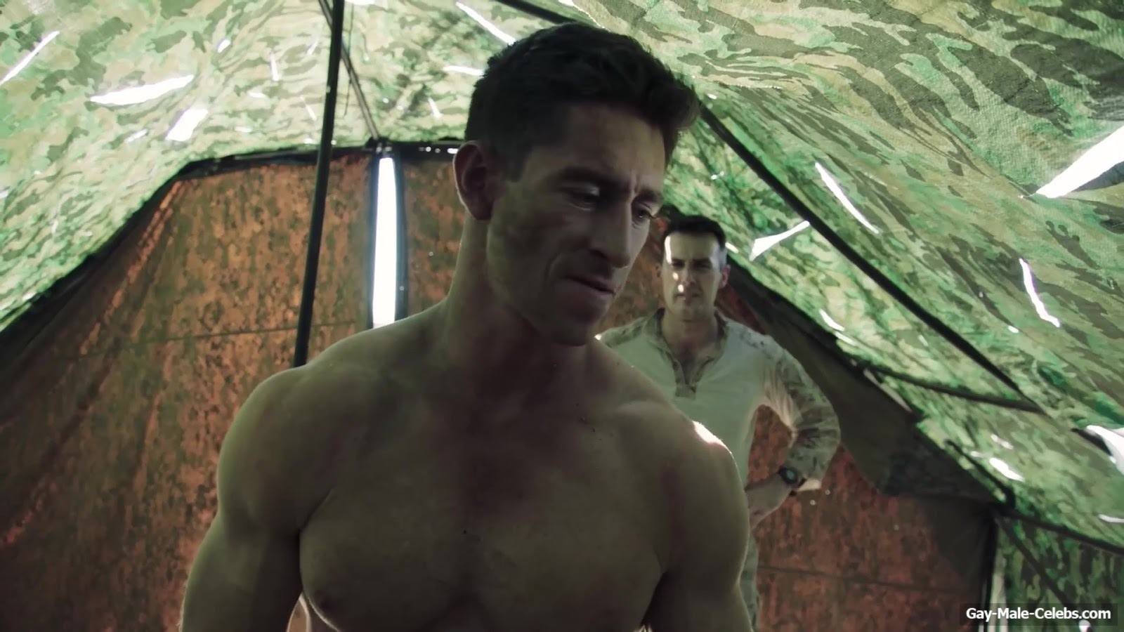 Donny O'Malley Shows His Dick In A Peeing Scene In A Grunt's Life