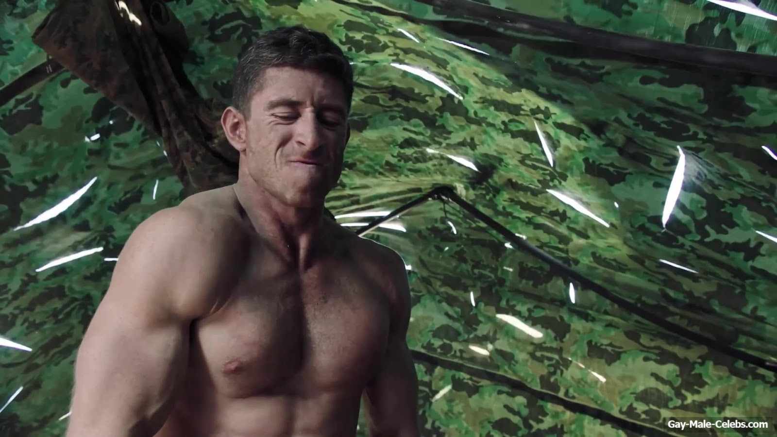Donny O'Malley Shows His Dick In A Peeing Scene In A Grunt's Life