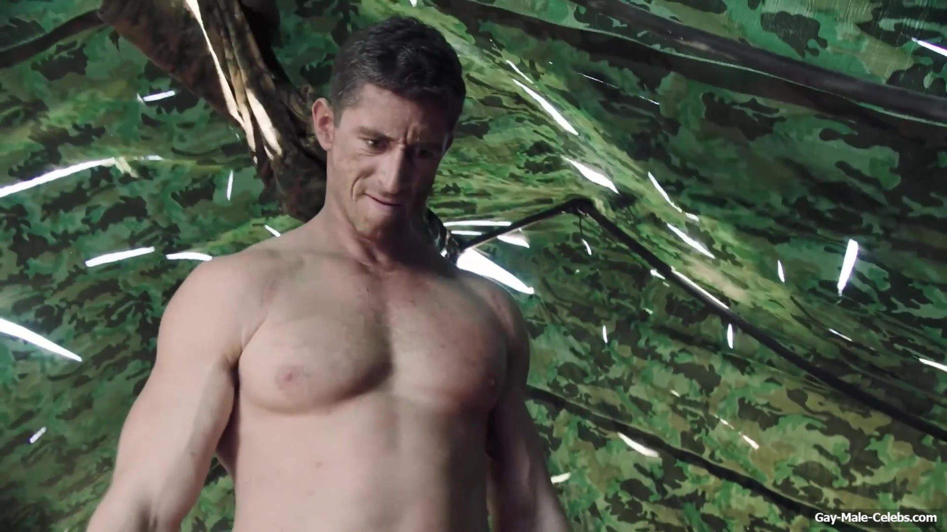 Donny O'Malley Shows His Dick In A Peeing Scene In A Grunt's Life