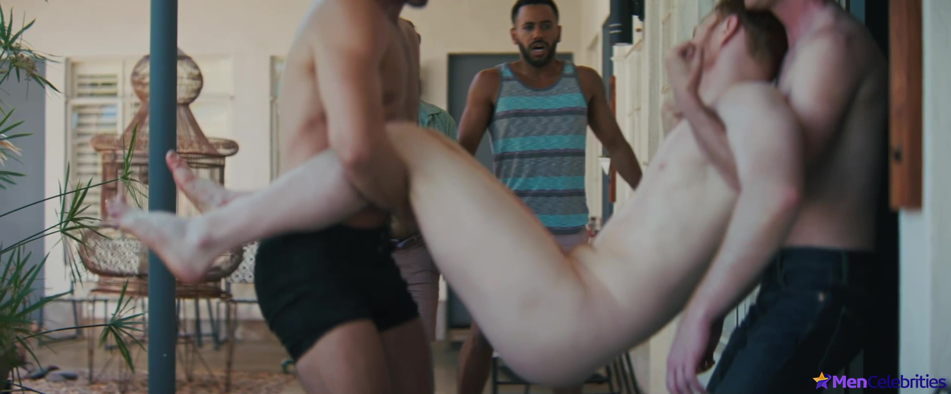 Jason Caceres nude and gay sex in Laid Bare
