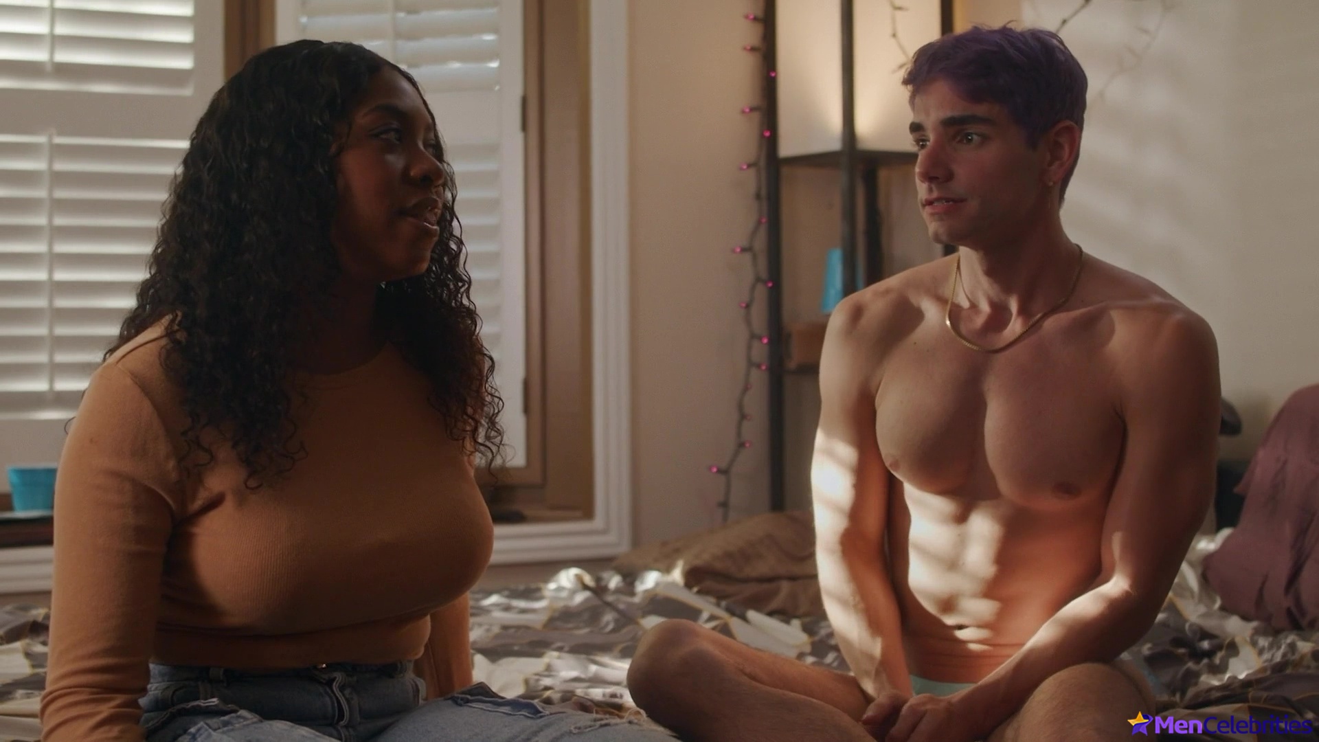 Jason Caceres nude and gay sex in Open To It