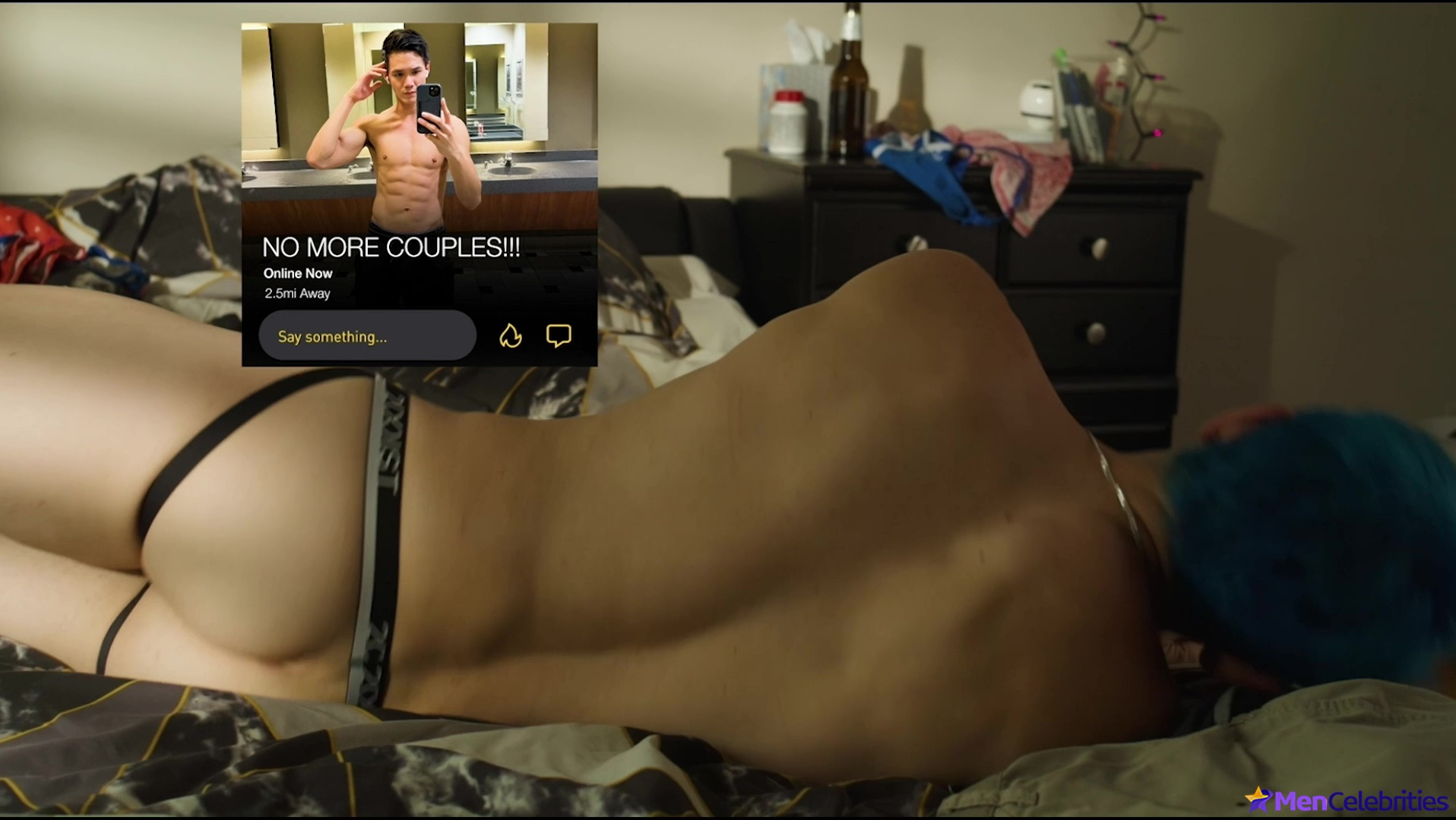 Jason Caceres nude and gay sex in Open To It