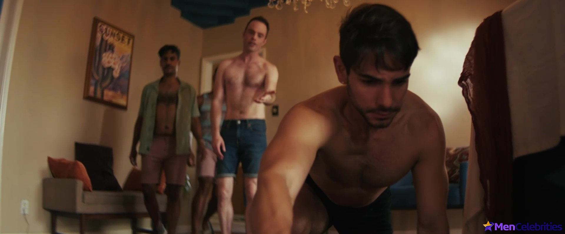 Jason Caceres nude and gay sex in Laid Bare