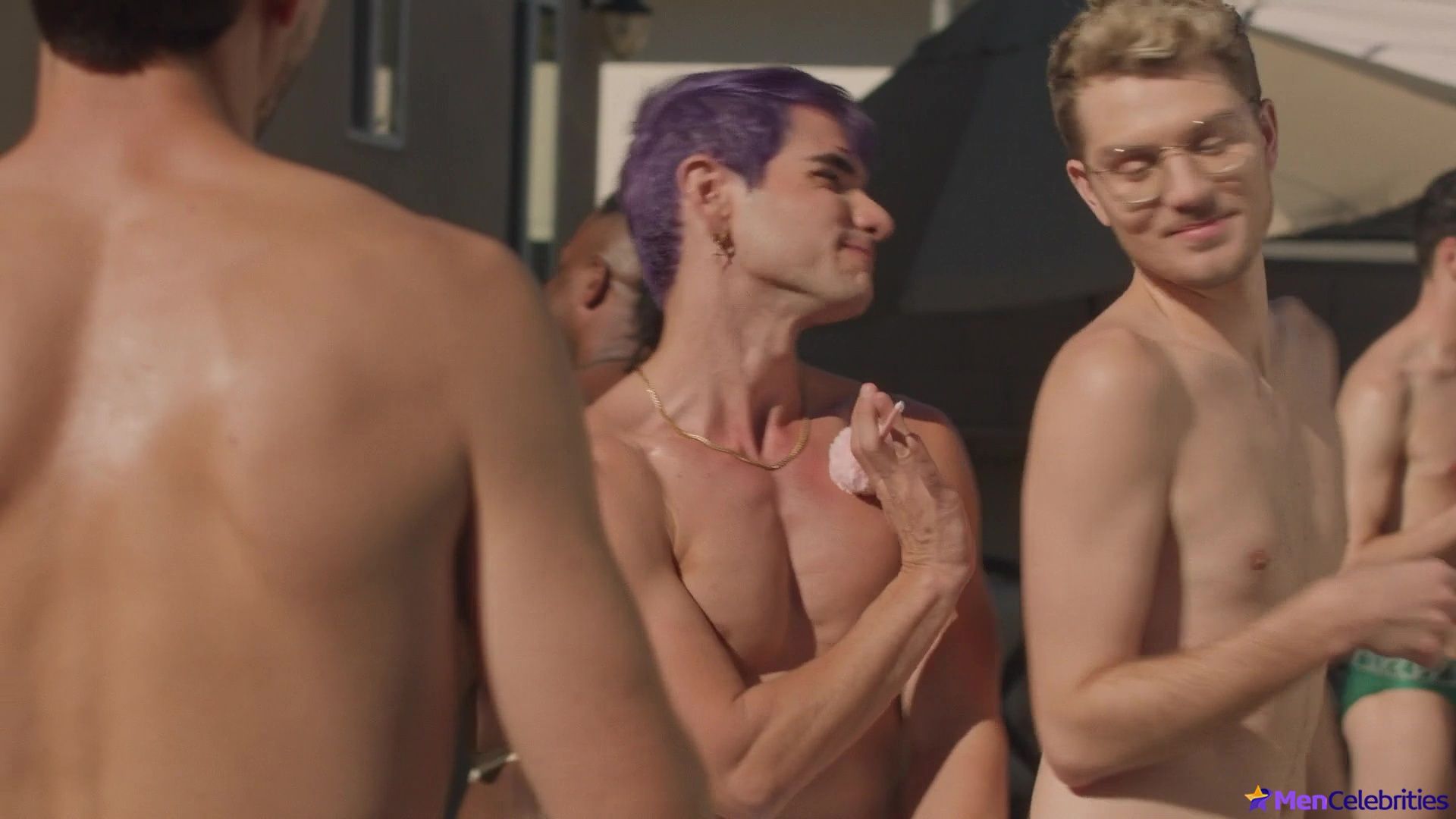 Jason Caceres nude and gay sex in Open To It