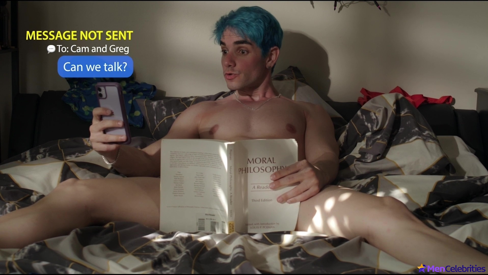 Jason Caceres nude and gay sex in Open To It