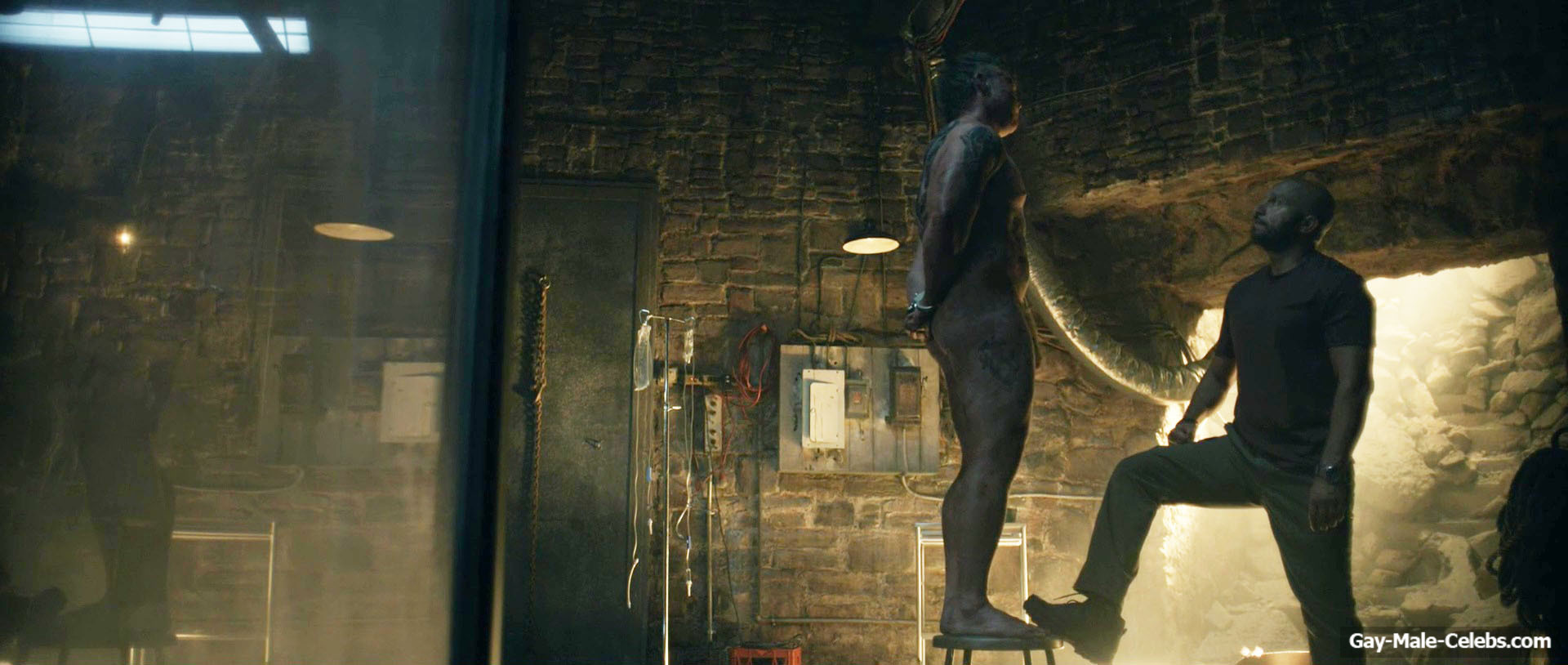 Luke Hemsworth Frontal Nude Scenes in The Terminal List