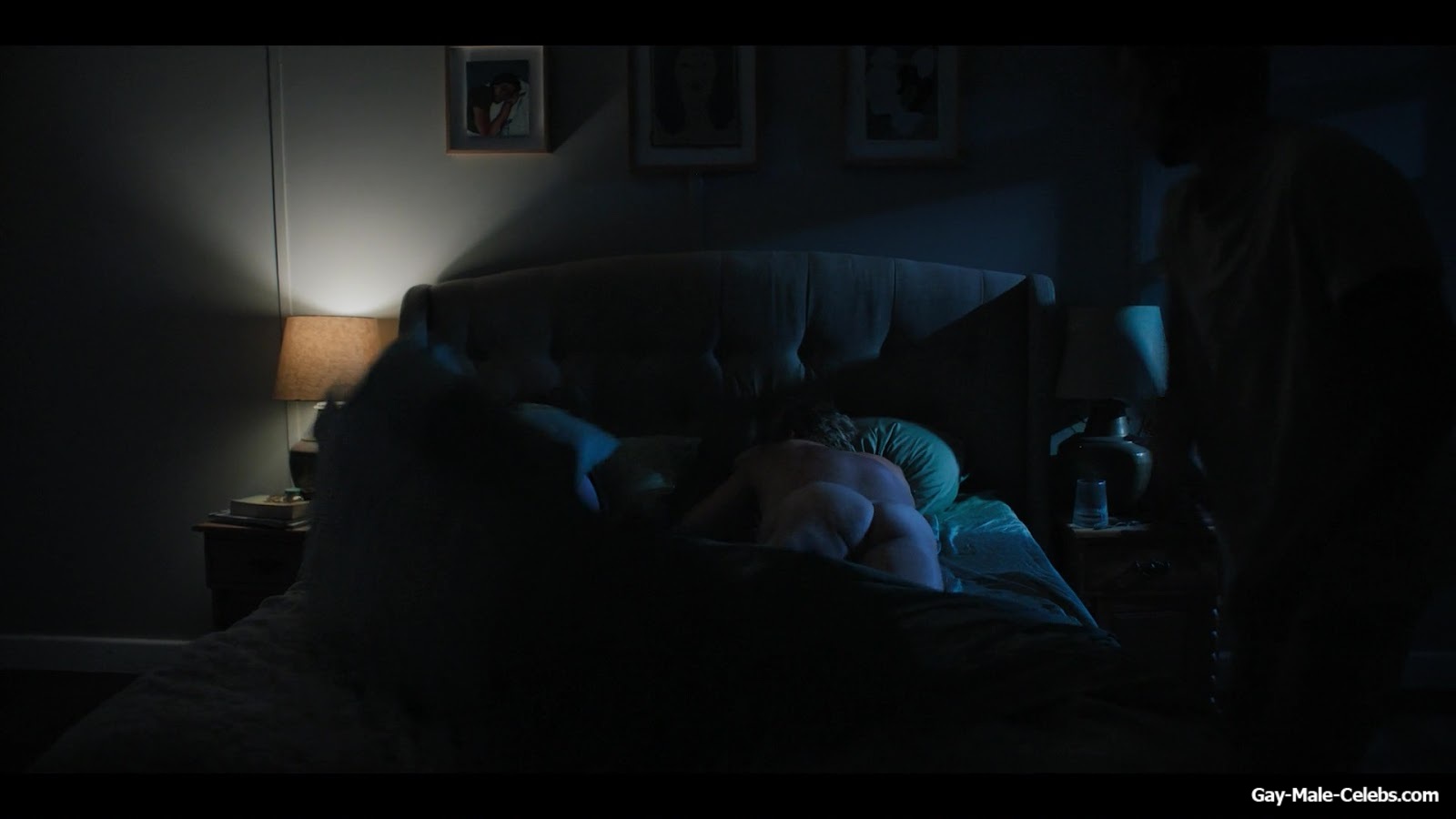 Michael Hurst Shows Nude Ass In Birthright