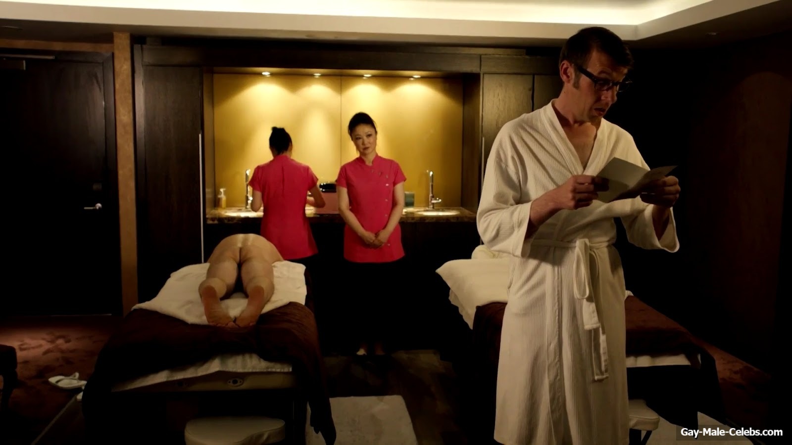 Paul Nicholls nude in Great Night Out