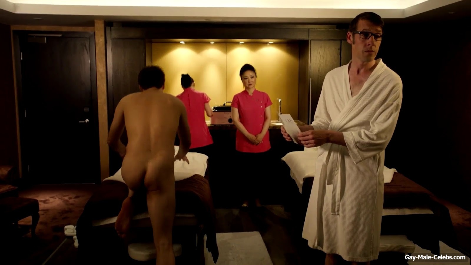 Paul Nicholls nude in Great Night Out