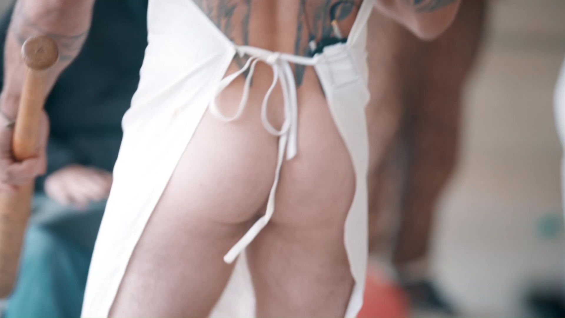 Scott McMinn Bare Bubble Butt Scenes in Apocalypse