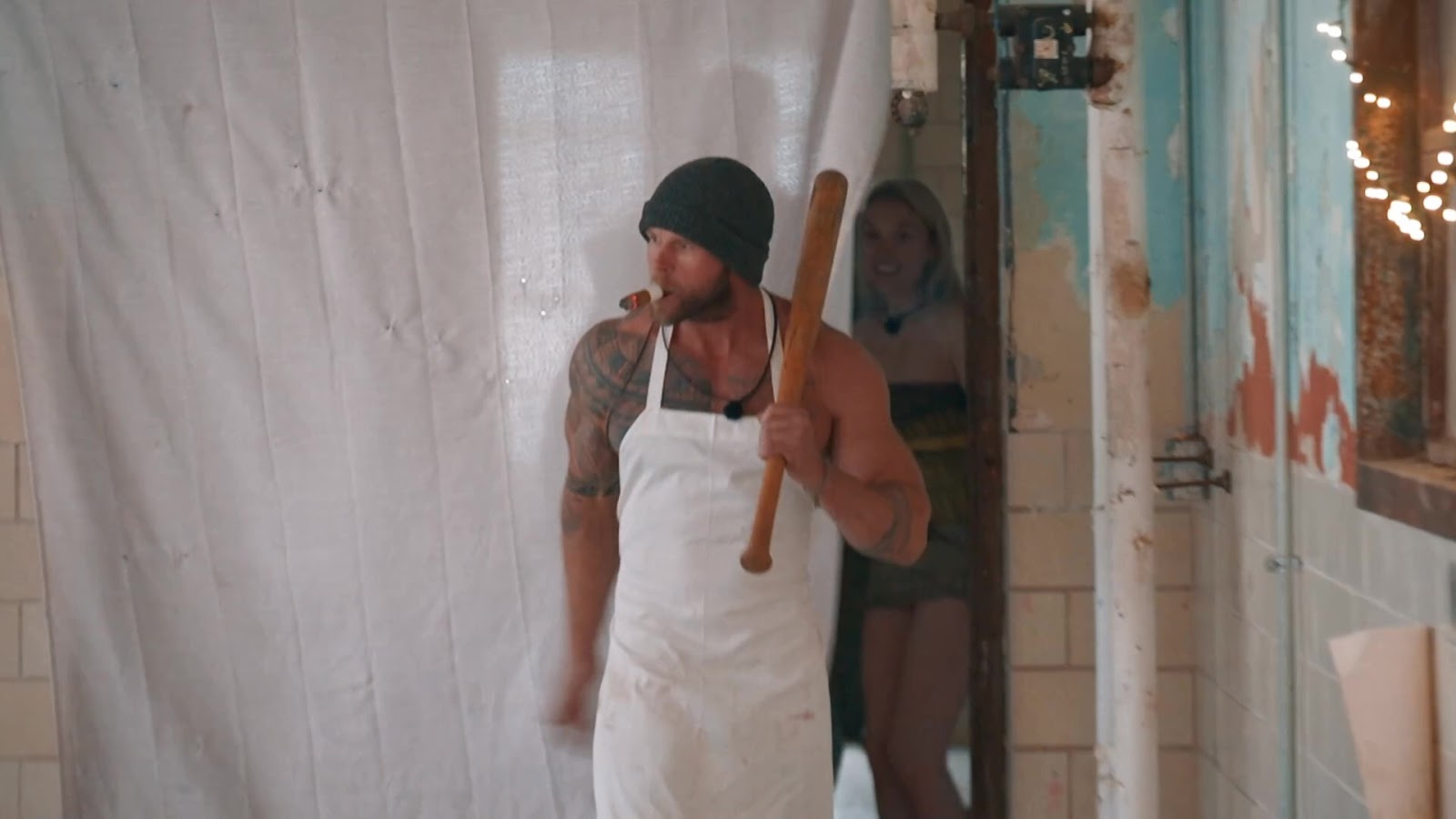 Scott McMinn Bare Bubble Butt Scenes in Apocalypse