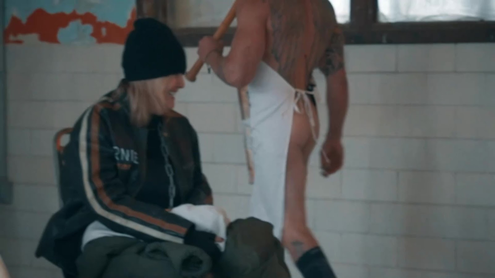 Scott McMinn Bare Bubble Butt Scenes in Apocalypse