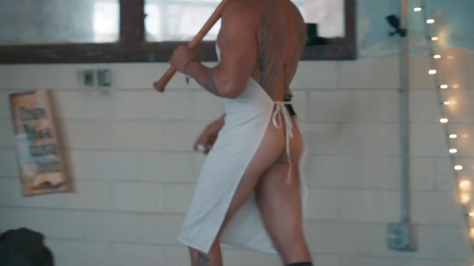 Scott McMinn Bare Bubble Butt Scenes in Apocalypse