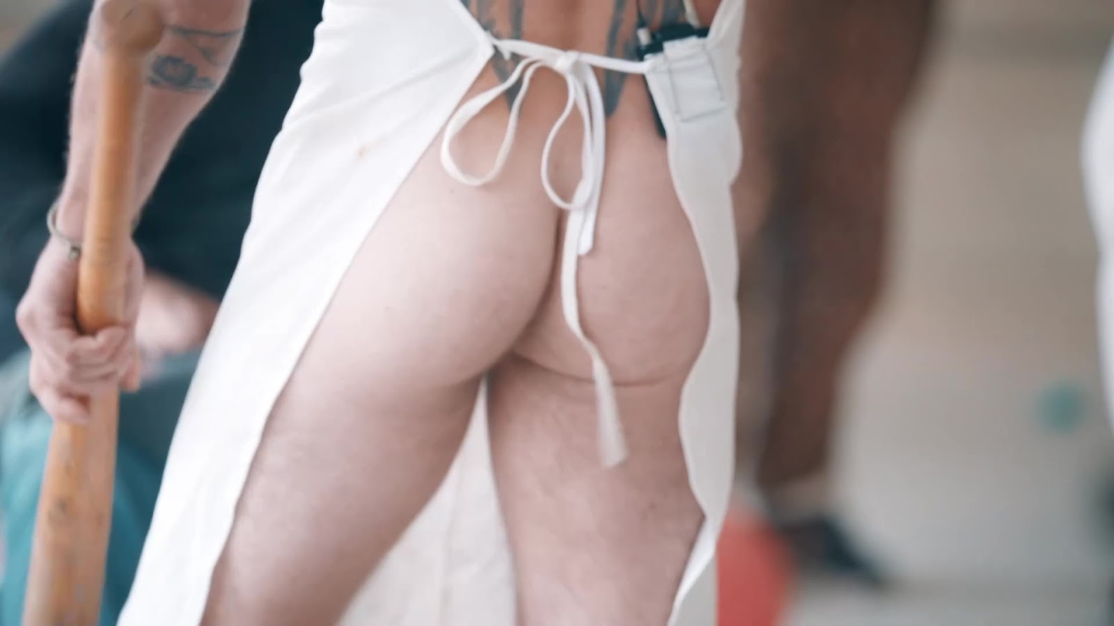 Scott McMinn Bare Bubble Butt Scenes in Apocalypse