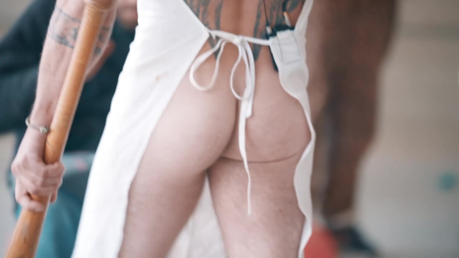 Scott McMinn Bare Bubble Butt Scenes in Apocalypse